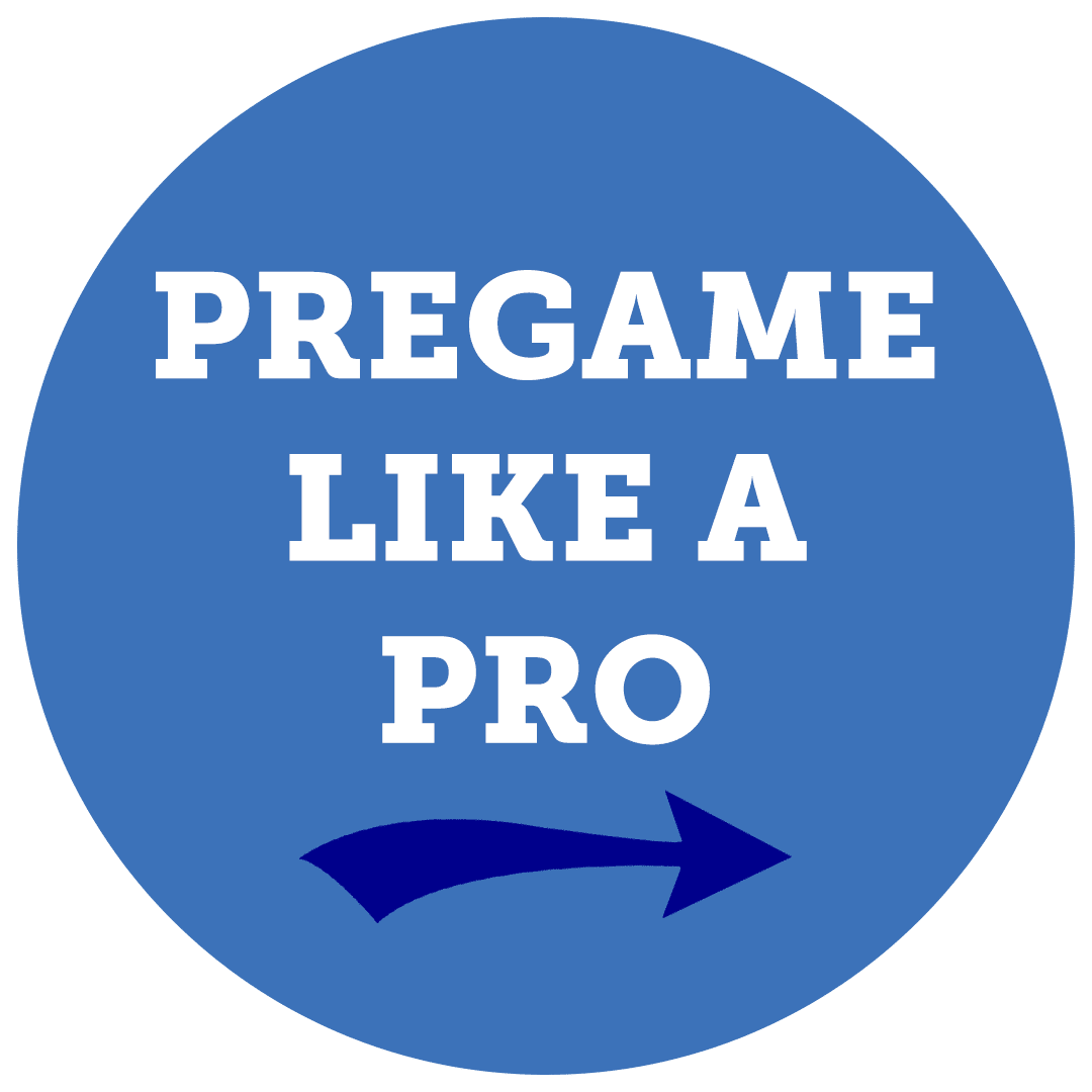 Pregame Like A Pro Icon with Arrow